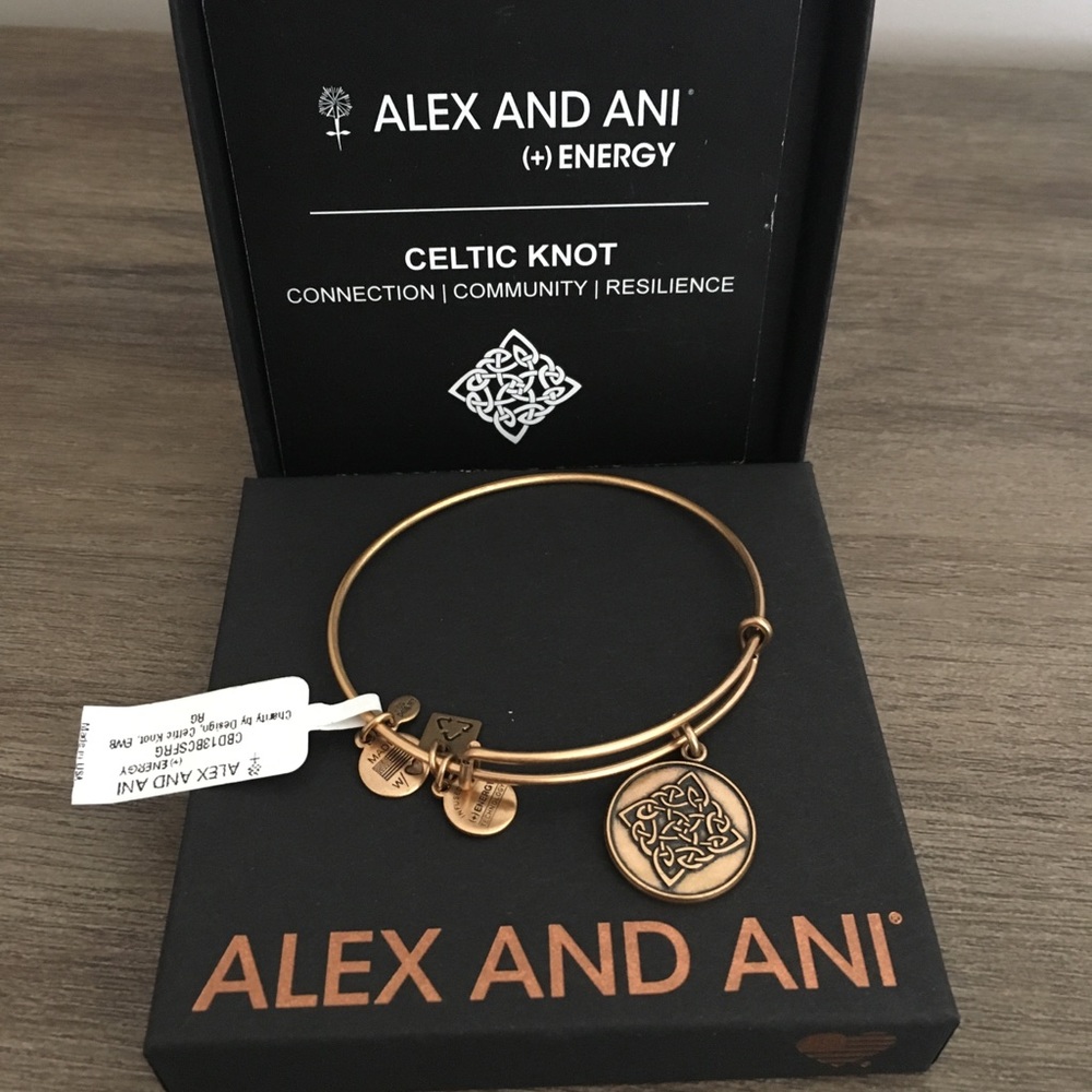 NWT “ Celtic Knot” Alex and Ani
